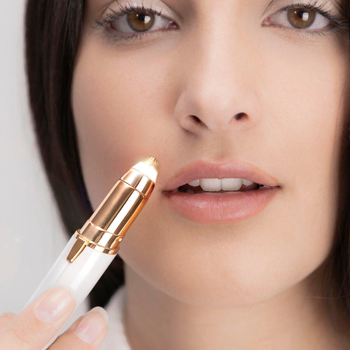Depiladora Facial de Precisión con Luz LED – Suave, Rápida y Sin Dolor