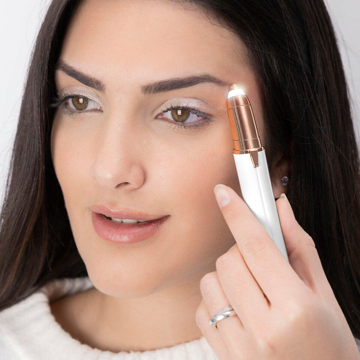 Depiladora Facial de Precisión con Luz LED – Suave, Rápida y Sin Dolor